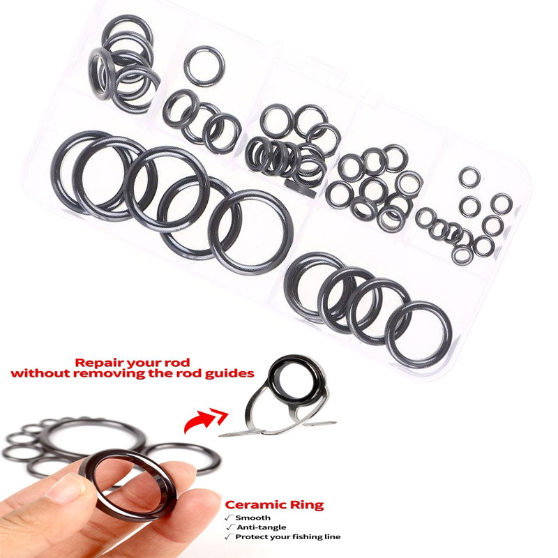 Fishing Rod Repair Kit - Güvenilir Olta Tamir Seti; Alkonit Halka