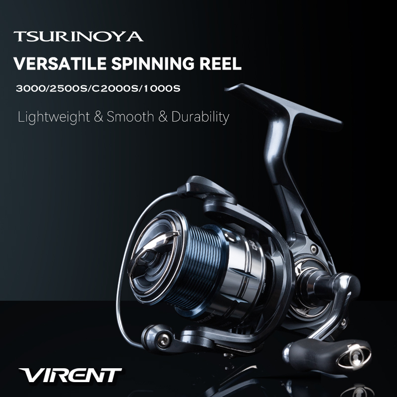 Kastking Reel Zephyr - TSURINOYA Spin Balıkçılık Makarası VIRENT 1000S